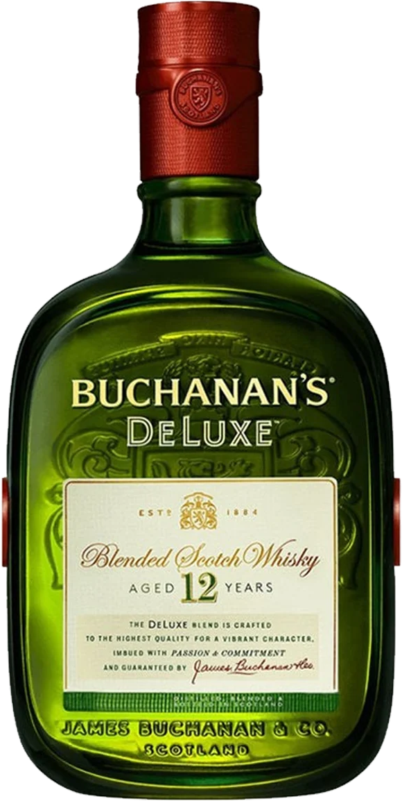 Botella de Buchanan's DeLuxe 12 años